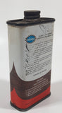 Vintage Trewax Sample Size Lemon Oil Furniture Creme 4 1/4" Tall Tin Metal Container EMPTY