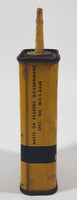 Vintage Super Seal Liquid Wrench Super Oil The Premium Household Oil Yellow  5" Tall Tin Metal Container 3 Fluid Ounces