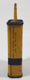 Vintage Super Seal Liquid Wrench Super Oil The Premium Household Oil Yellow  5" Tall Tin Metal Container 3 Fluid Ounces