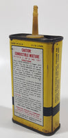 Vintage Super Seal Liquid Wrench Super Oil The Premium Household Oil Yellow  5" Tall Tin Metal Container 4 Fluid Ounces