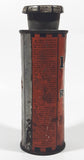 Rare Antique X Laboratories HX Liquid Repairs Leaky Radiator Orange 6 1/4" Tall Tin Metal Container 75 Cents Size For Fords Chevrolets Etc.