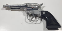 Vintage Indian Head Revolver Cap Gun Metal and Plastic 7 1/2" Long