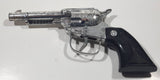 Vintage Indian Head Revolver Cap Gun Metal and Plastic 7 1/2" Long