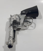 Vintage Indian Head Revolver Cap Gun Metal and Plastic 7 1/2" Long