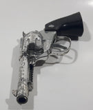 Vintage Indian Head Revolver Cap Gun Metal and Plastic 7 1/2" Long