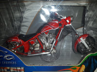 2005 RC2 Joy Ride Discovery Channel Orange County Choppers American Chopper The Series Tool Bike Motor Cycle 1/18 Scale Die Cast Toy Vehicle New in Package