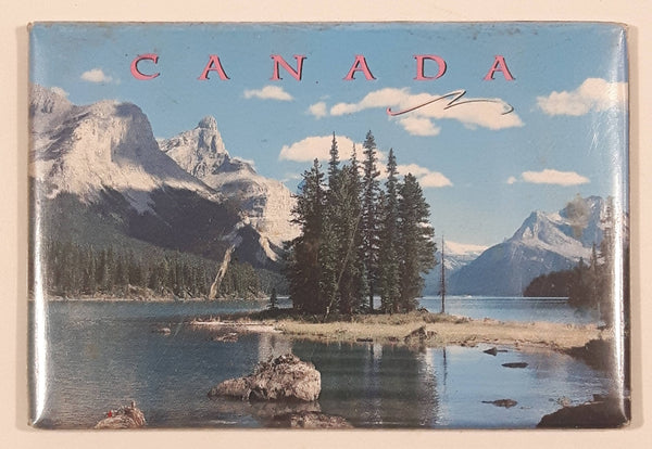 Moraine Lake Alberta Canada 2 1/8" x 3 1/8" Fridge Magnet
