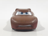 Disney Pixar Cars 3 Lightning Mcqueen As Chester Whipplefilter #15 Brown Die Cast Toy Car Vehicle