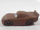 Disney Pixar Cars 3 Lightning Mcqueen As Chester Whipplefilter #15 Brown Die Cast Toy Car Vehicle