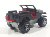 Majorette Jeep CJ 4x4 No. 290 & No. 244 Black 1/54 Scale Die Cast Toy Car Vehicle
