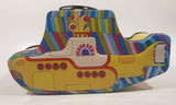 2011 Vandor SubaFilms The Beatles Yellow Submarine Shaped Embossed Tin Metal Lunch Box