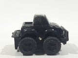Unknown Brand No 0002 Stubby Black Plastic Die Cast Toy Car Vehicle