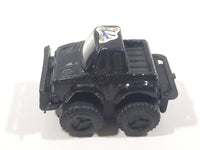Unknown Brand No 0002 Stubby Black Plastic Die Cast Toy Car Vehicle