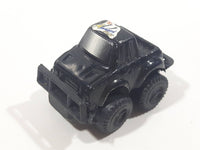 Unknown Brand No 0002 Stubby Black Plastic Die Cast Toy Car Vehicle