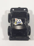 Unknown Brand No 0002 Stubby Black Plastic Die Cast Toy Car Vehicle