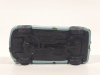 Disney Pixar Cars Light Blue Green Car Mini PVC Hard Rubber Toy Car Vehicle