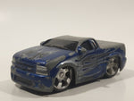 2002 Hot Wheels Hot Tunerz Chevy S10 Truck Metalflake Blue Die Cast Toy Car Vehicle