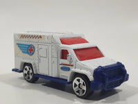 2002 Matchbox Ambulance White Die Cast Toy Emergency Rescue Vehicle McDonald's Happy Meal