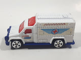 2002 Matchbox Ambulance White Die Cast Toy Emergency Rescue Vehicle McDonald's Happy Meal