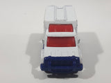 2002 Matchbox Ambulance White Die Cast Toy Emergency Rescue Vehicle McDonald's Happy Meal