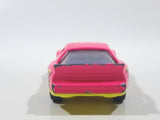 1994 Matchbox Pontiac Firebird Racer Hot pink and Fluorescent Yellow Die Cast Toy Car Vehicle