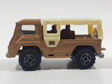 Vintage Majorette No. 260 Explorateur Volvo Laplander 1/59 Scale Brown Gold Die Cast Toy Car Vehicle