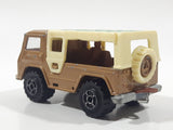 Vintage Majorette No. 260 Explorateur Volvo Laplander 1/59 Scale Brown Gold Die Cast Toy Car Vehicle
