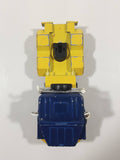 Rare Vintage Majorette Super Movers Semi Tractor Truck and Tanker Trailer Sunoco Blue and Yellow 1/60 Scale Die Cast Toy Car Vehicle