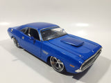 2005 Maisto Pro Modz 1970 Dodge Challenger R/T Blue 1/24 Scale Die Cast Toy Car Vehicle