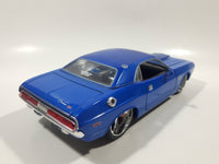 2005 Maisto Pro Modz 1970 Dodge Challenger R/T Blue 1/24 Scale Die Cast Toy Car Vehicle