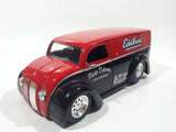 Jada D-Rod$ No. 90974 Div Cruizer Van Red and Black 1/24 Scale Die Cast Toy Car Vehicle with Suicide Doors