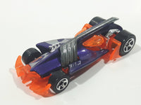 2001 Hot Wheels First Editions Vulture Roadster Purple Orange Die Cast Toy Car Vehicle