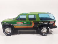 2002 Hasbro Tonka Off-Road 8040 Race Team Green Pressed Steel and Plastic Die Cast Toy Car Vehicle