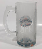 NFL Miami Dolphins Football Team 5 1/2" Tall Frosted Glass Beer Mug Cup