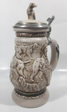 1991 Avon Ceramarte Brazil Great Dogs of the Outdoors 9 3/4" Tall Ceramic Collector's Stein