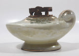 Vintage Genie Bottle Shaped Porcelain Lustreware Table Top Lighter Made in Japan