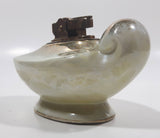 Vintage Genie Bottle Shaped Porcelain Lustreware Table Top Lighter Made in Japan