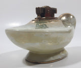 Vintage Genie Bottle Shaped Porcelain Lustreware Table Top Lighter Made in Japan