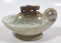 Vintage Genie Bottle Shaped Porcelain Lustreware Table Top Lighter Made in Japan