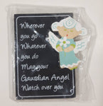 Wherever you go Whatever you do May your Gaurdian Angel Watch over you 2 1/2" x 3" Fridge Magnet New in Package