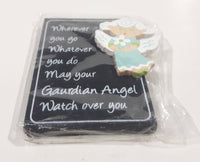 Wherever you go Whatever you do May your Gaurdian Angel Watch over you 2 1/2" x 3" Fridge Magnet New in Package