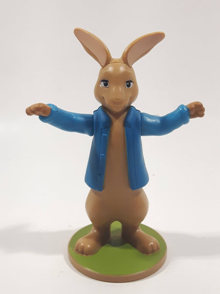 2017 McDonald's Peter Rabbit 4" Tall Plastic Toy Figure