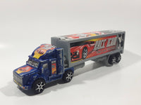 Semi Tractor Truck and Trailer Fast and Furious Race Team 9" Long Plastic Toy Car Vehicle