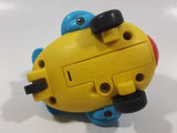 Win Fun Light Up Blue Stubby Airplane 3 3/8" Long Plastic Toy Aircraft