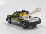 1998 Matchbox Motor Sports GMC Wrecker Truck 24 Hour Towing Black Die Cast Toy Car Vehicle