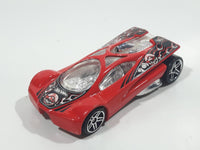 2004 Hot Wheels Truckin’ Transporters Sling Shot Red Die Cast Toy Car Vehicle PR5