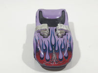 2003 Hot Wheels Heat Fleet Twin Mill II Matte Light Purple Lavender Die Cast Toy Car Vehicle