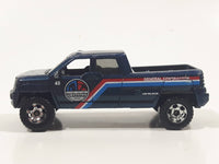 2010 Matchbox Construction GMC Terradyne Metalflake Blue Die Cast Toy Car Vehicle