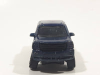 2010 Matchbox Construction GMC Terradyne Metalflake Blue Die Cast Toy Car Vehicle