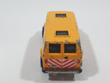 2009 Matchbox City Action Chevy Van Yellow Die Cast Toy Car Vehicle